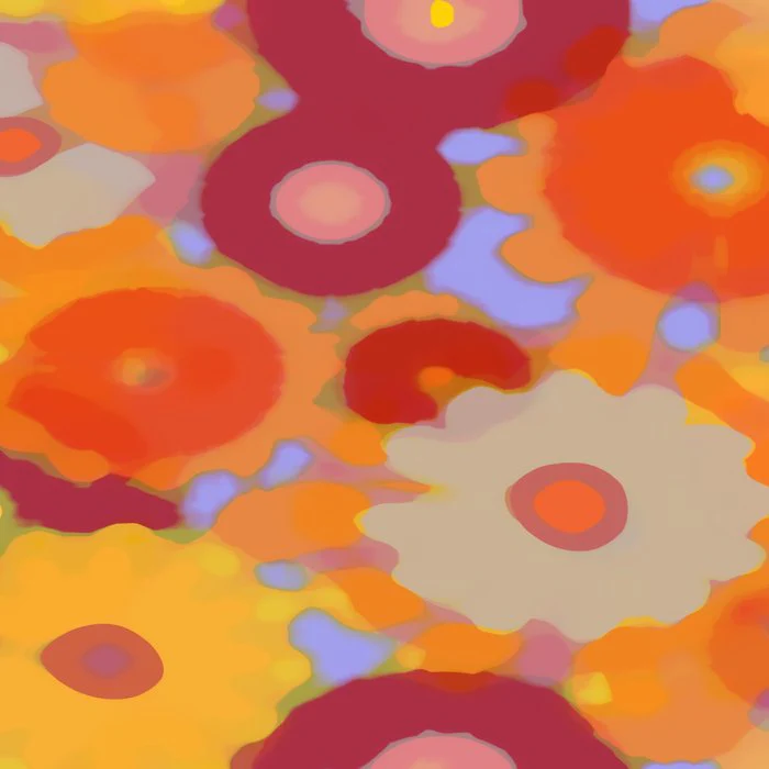 Joy of 70's abstract