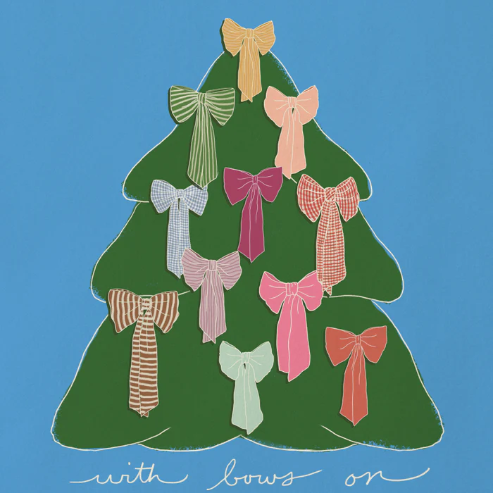 Christmas Tree with Bows
