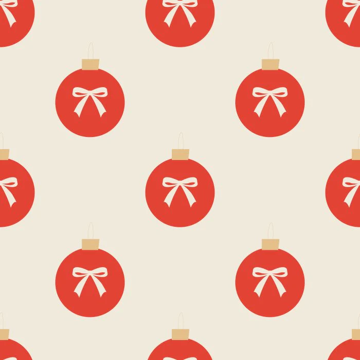 Bow Christmas Ball Ornament Pattern