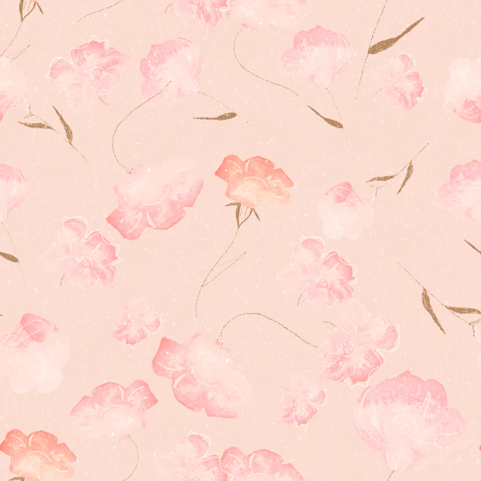 Tea Party - A hand painted watercolor vintage floral