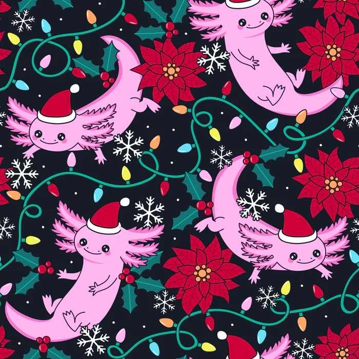Christmas Axolotl