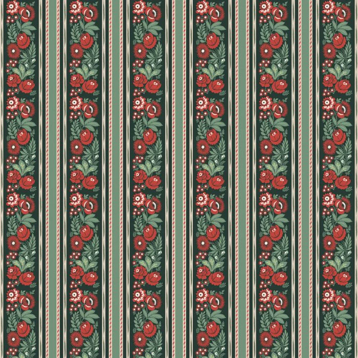 Holiday Floral Pattern