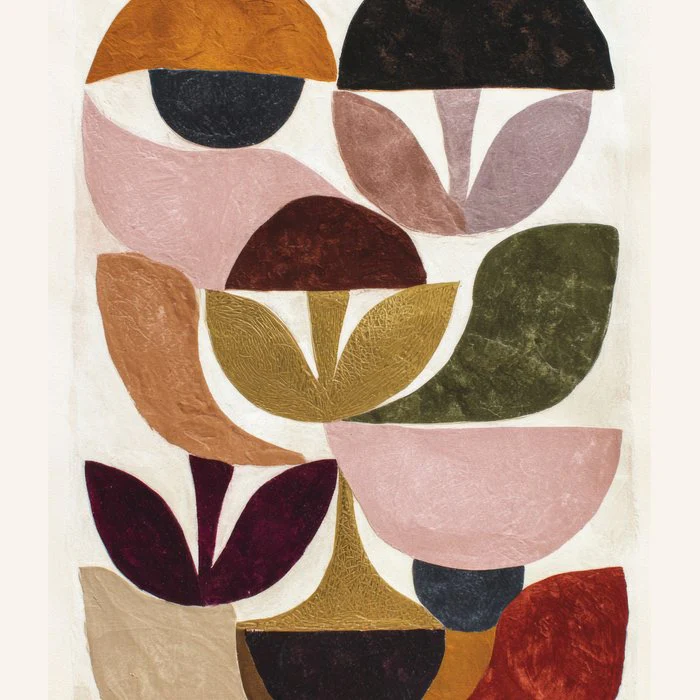 Abstract Organic Face