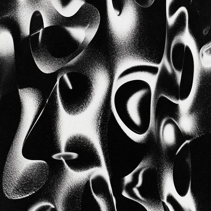 Monochrome Abstract Shapes - Modern Geometric