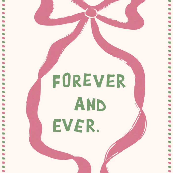 Forever and Ever in Pink and Green