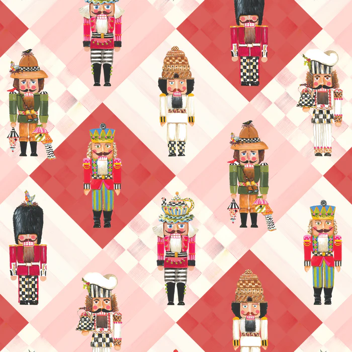 Society6 x Mackenzie Childs Nutcracker and Check Parade