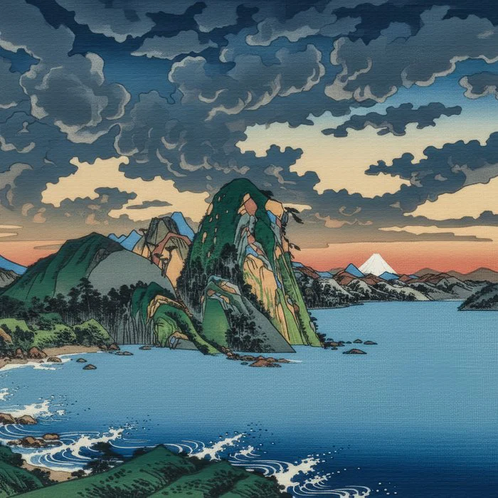 Admiring Shanban Lake