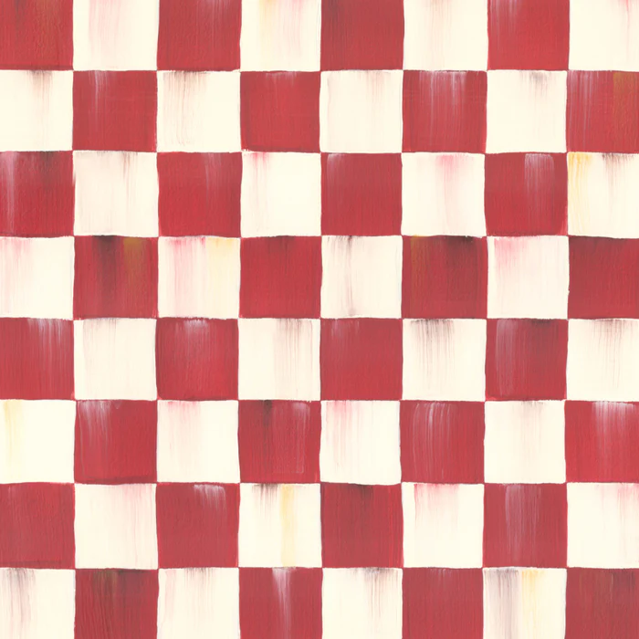 Society6 x Mackenzie Childs Cherry Check