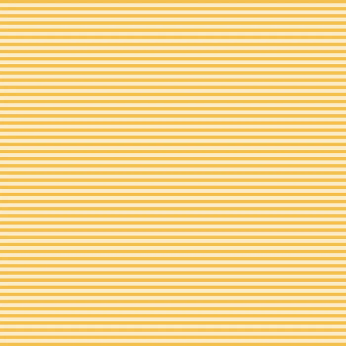 Fine Stripe Narrow Pinstripe Pattern in Coastal Italian Lemon Yellow