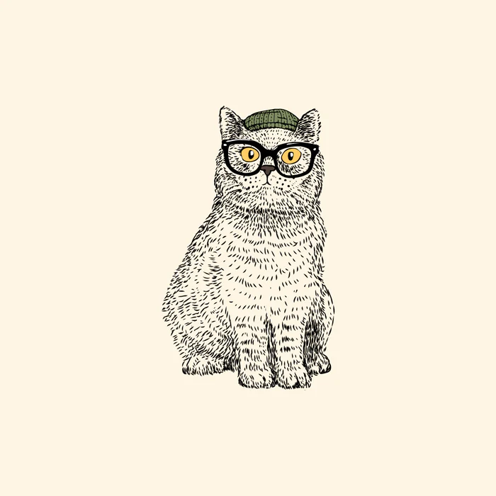 Hipster British Shorthair