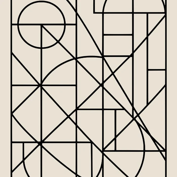 Geometric Line Design