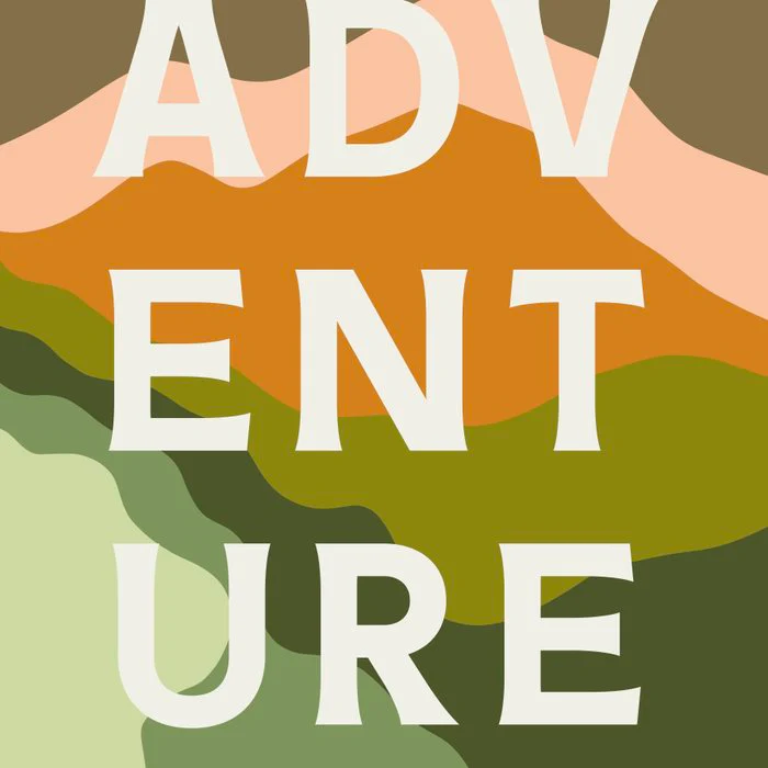 Adventure - Modern Art Print