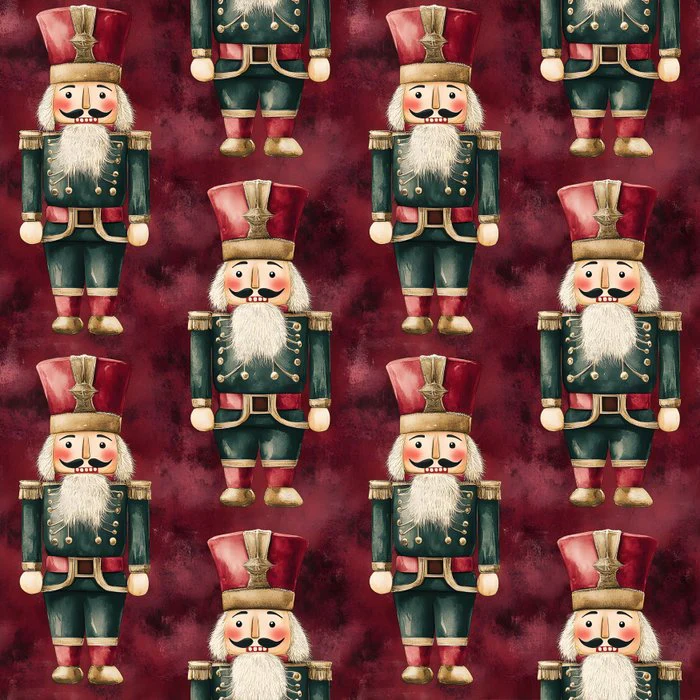 Vintage Wooden Toy Holiday Parade