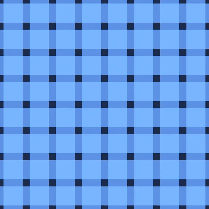 Blue Gingham Check Pattern