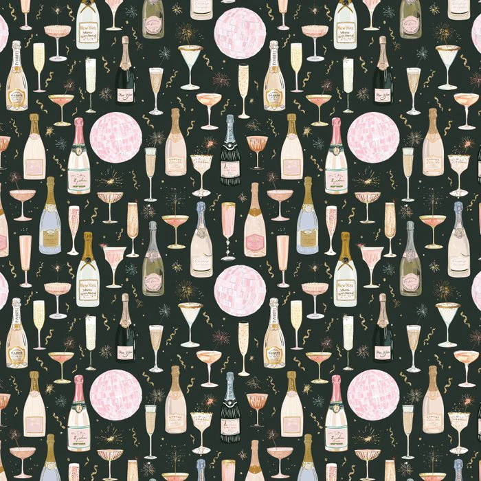 Pop Fizz Clink Champagne Celebration Midnight