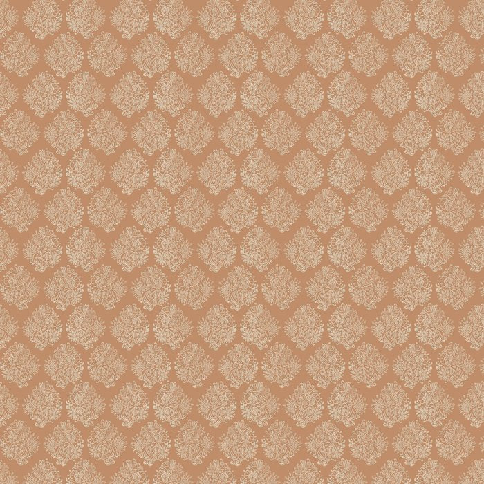 Terracota Lace Floral Pattern