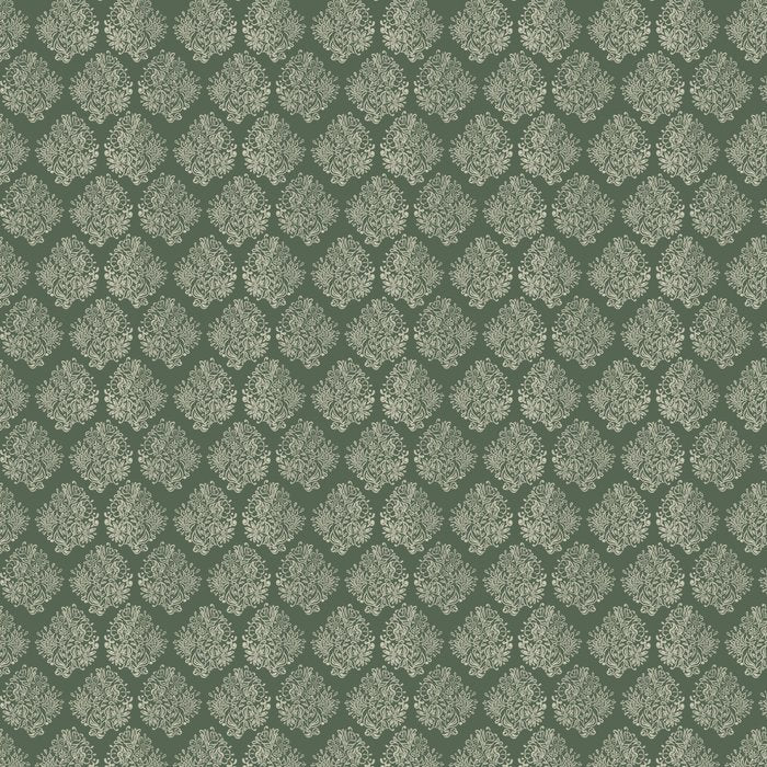 Olive Lace Floral Pattern