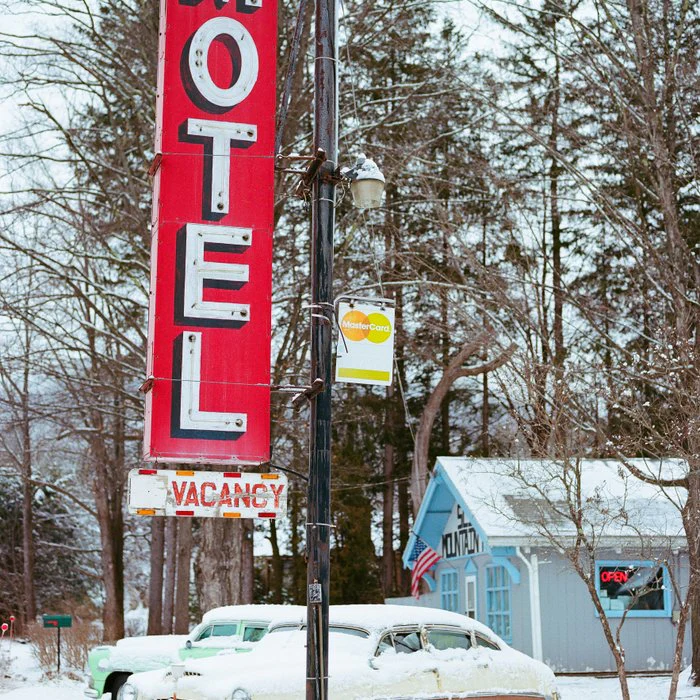 Upstate New York Motel on Film