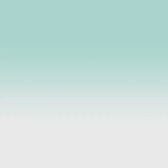 Ombre Duchess Teal and White Smoke