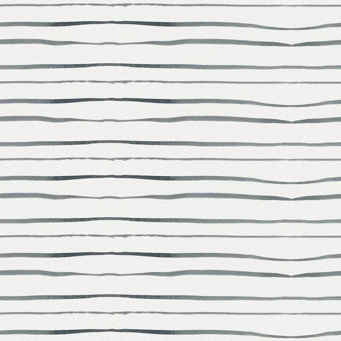 Hand painted white gray watercolor striped pattern