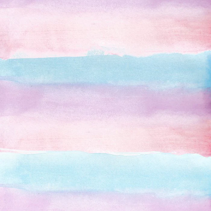 Modern blush pink teal color block watercolor brushstrokes stripes