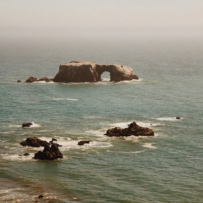 Arch Rock in Bodega Bay