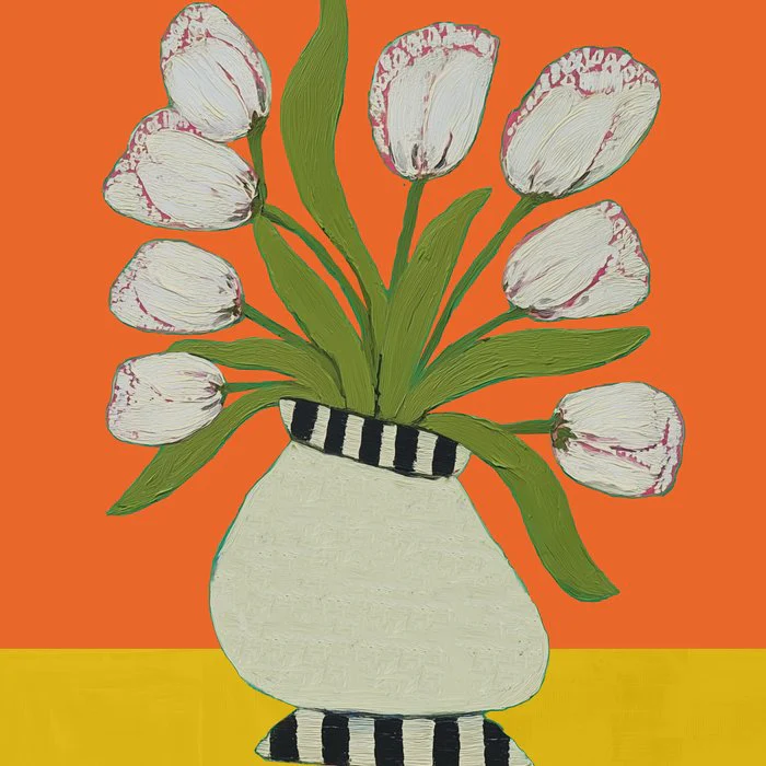 Tulips in Orange
