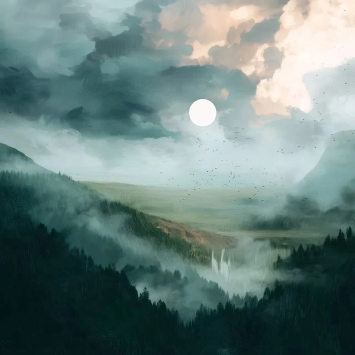 Misty Mountain Dreamscape