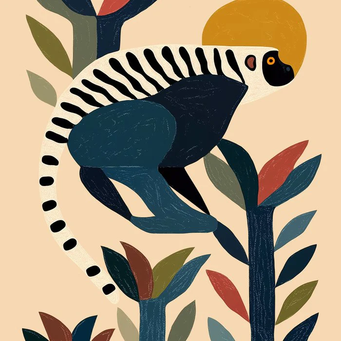 Sunrise Lemur