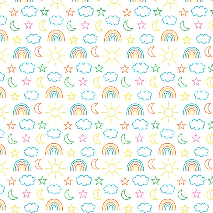 Decorative children's pattern