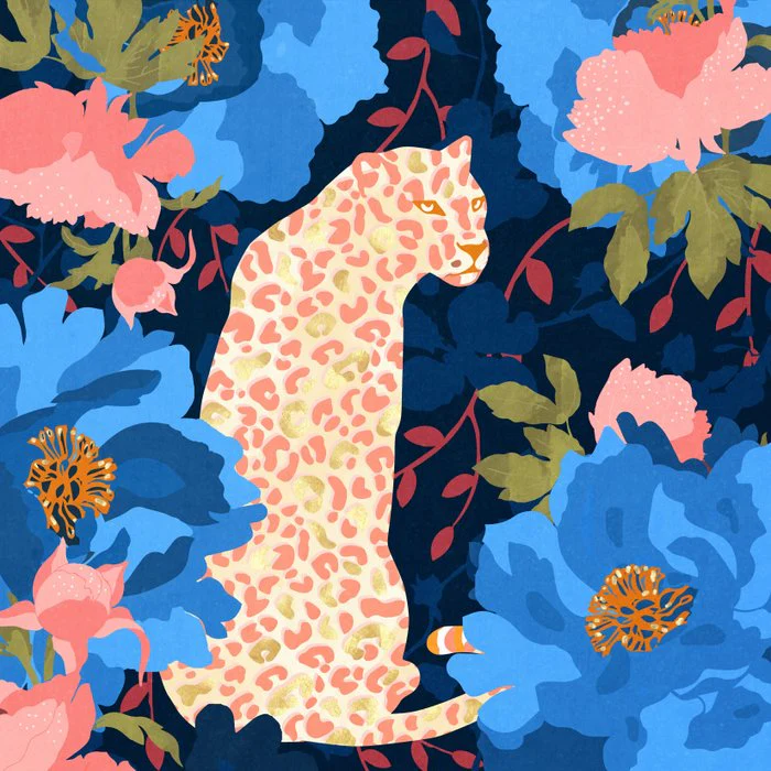 Botanical Leopard