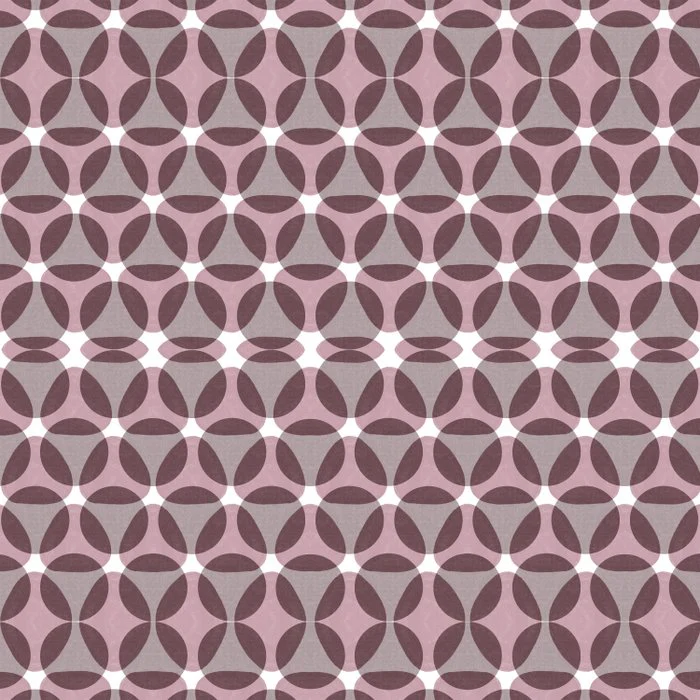 Retro Circles Geometric M