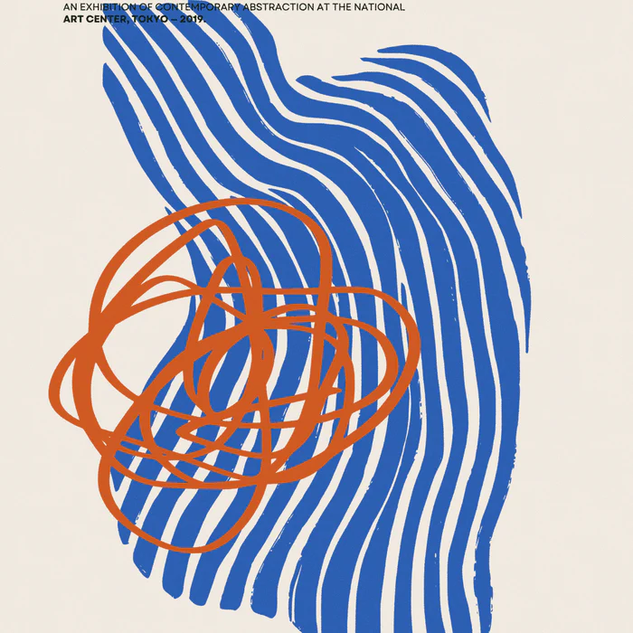 Strokes Art Exhibition Poster