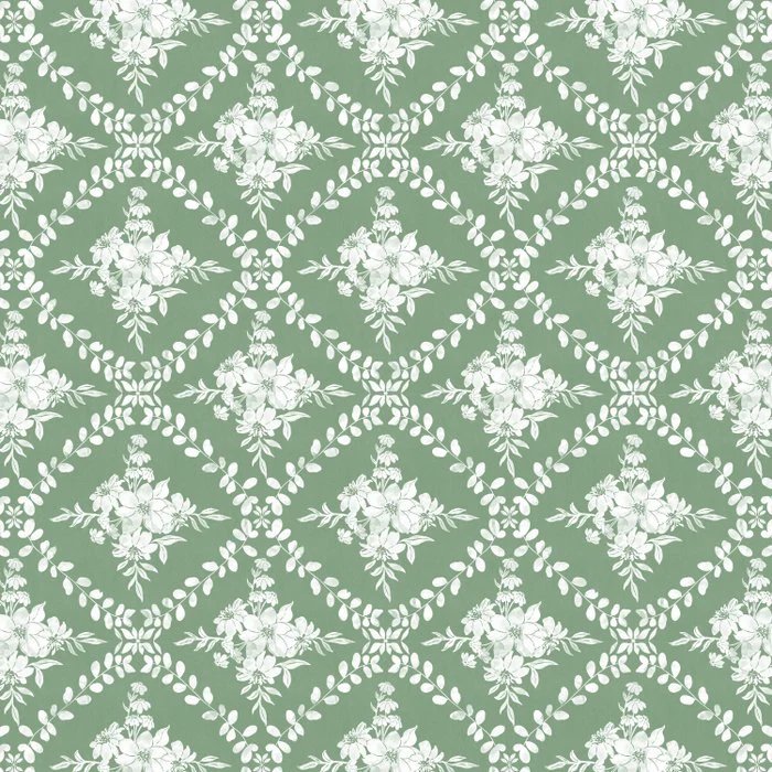 Leafy Vintage Allure