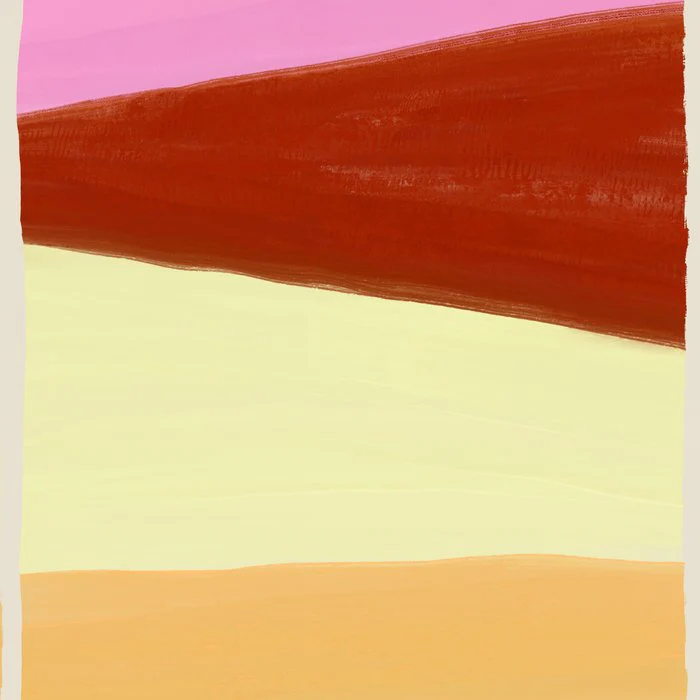 Abstract Colorful Landscape