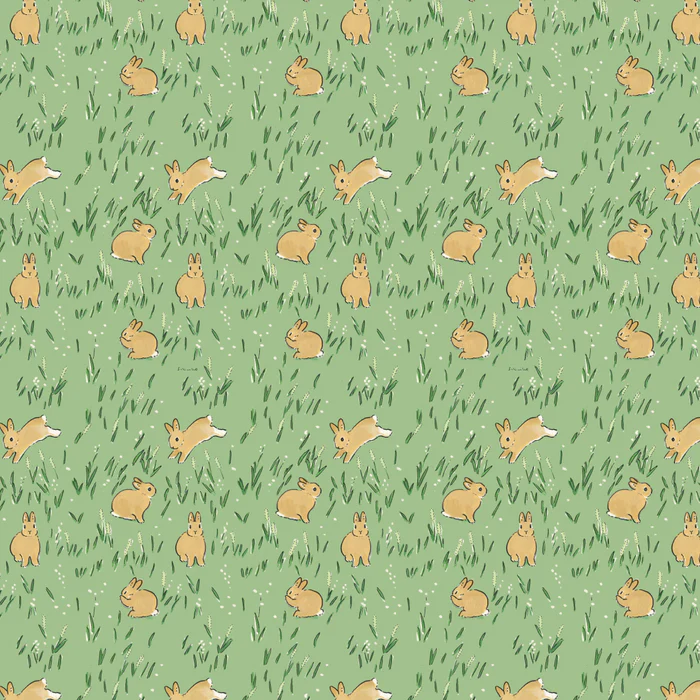 Rabbits in the Meadow