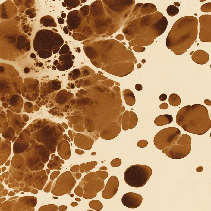 Amber Brown Cappuccino Tortoiseshell Abstract