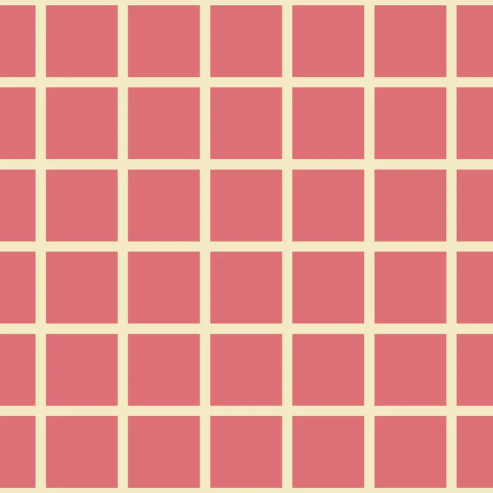 Tea Rose Pear Sorbet Grid Pattern