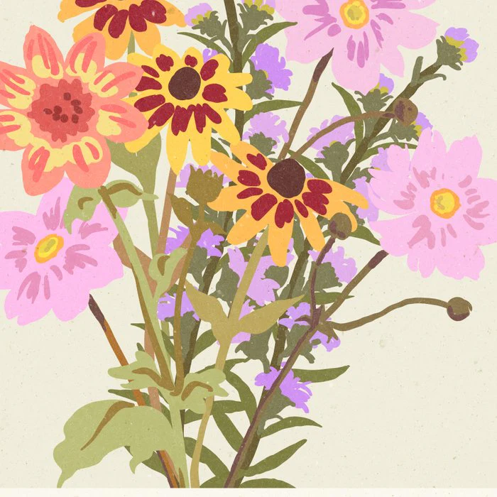 London Flower Market \ Aesthetic cottagecore