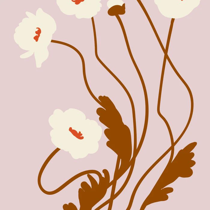 White daisy flowers bouquet