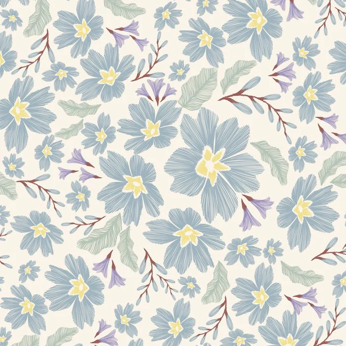 Spring floral pattern
