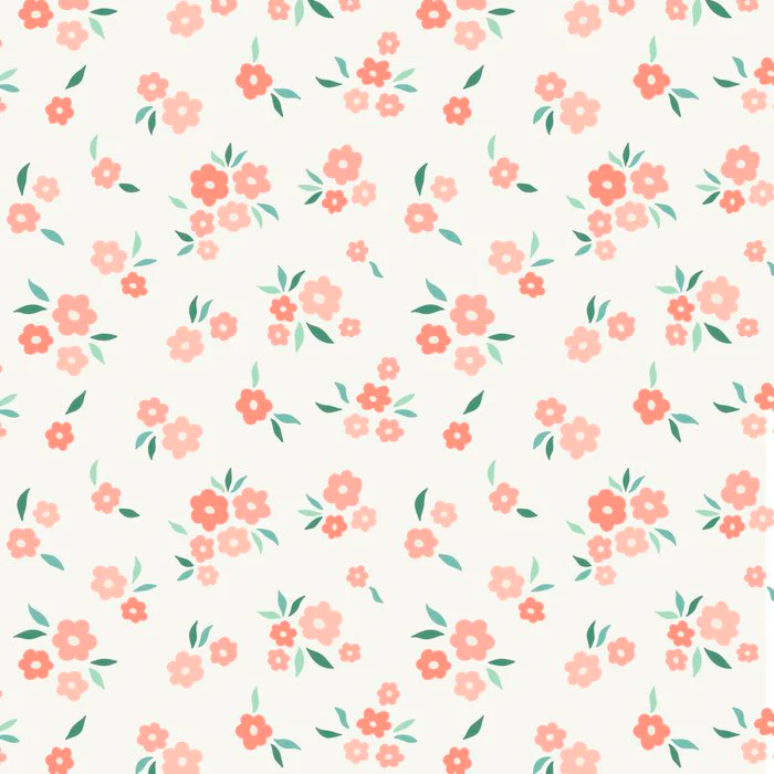 Spring floral pattern
