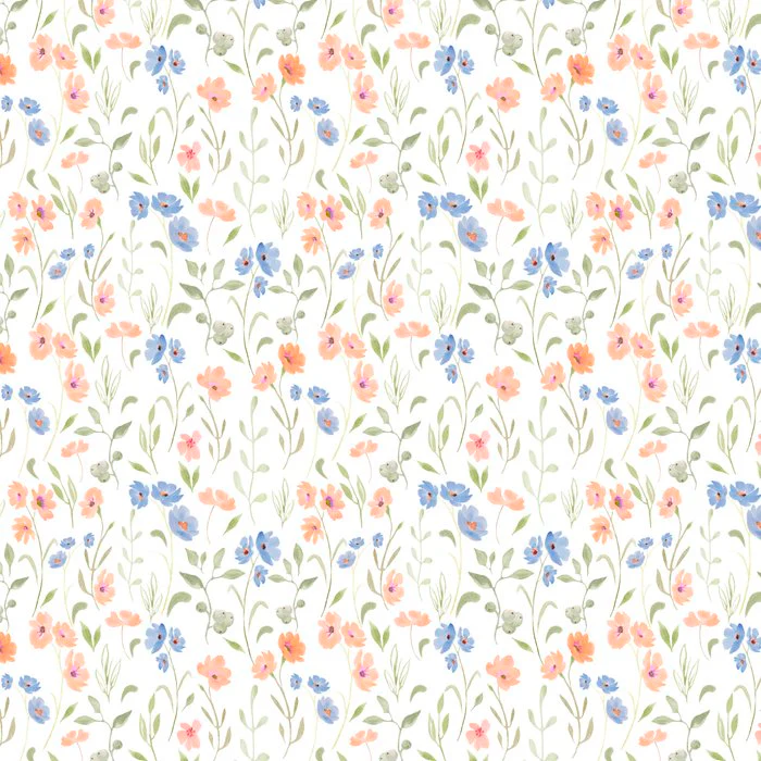 Spring floral pattern