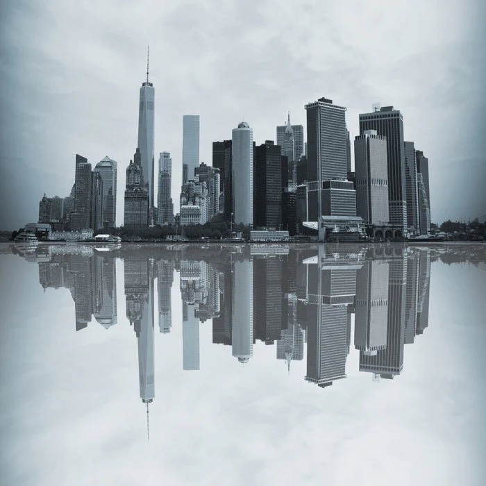 Lower Manhattan skyline