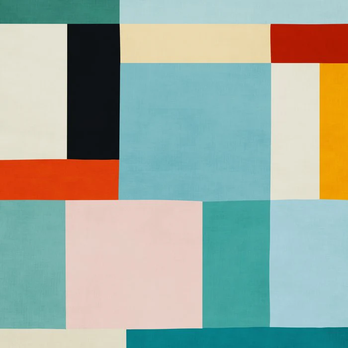 Modern Colorful Geometric Artwork