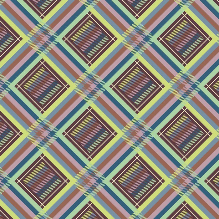 Eclectic Stripe Grid