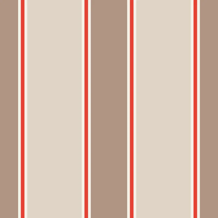 Retro Warm Stripe Pattern
