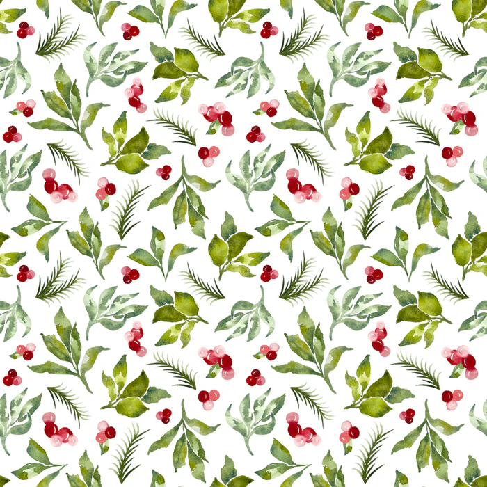 Holiday Pine and Berries