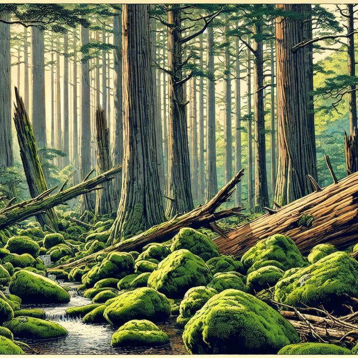 Entering the Hamayi Thick