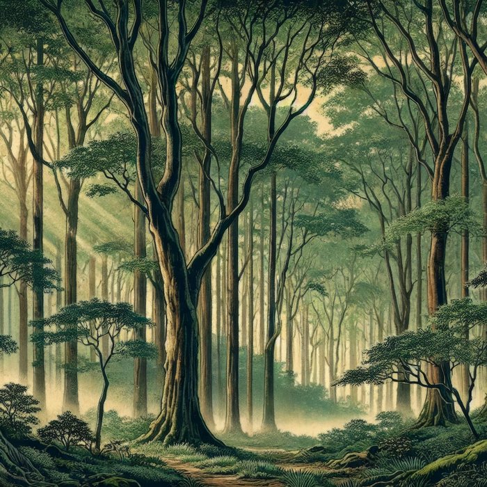 Deep in the Forests of Manayama